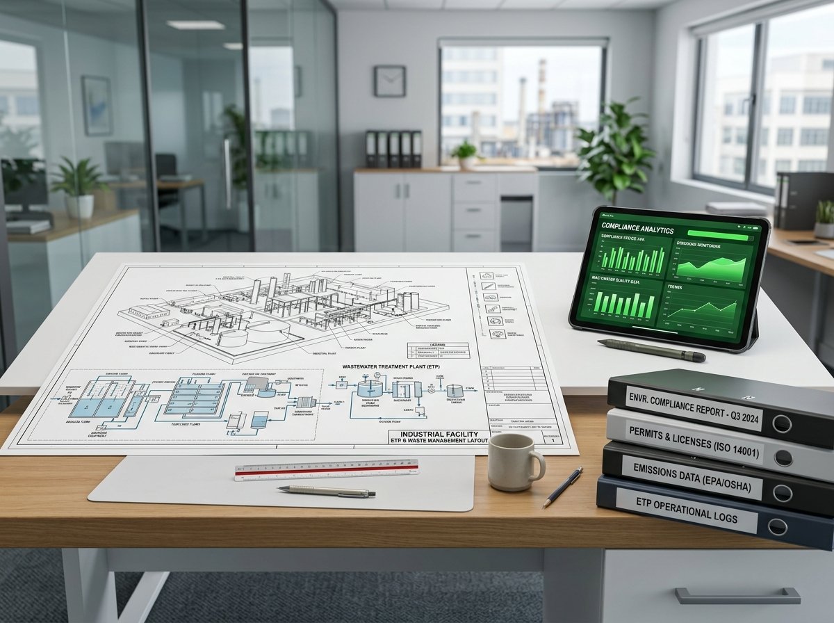 ACK Environmental Engineering, Blueprints, ETP Design & Industrial Clearances
