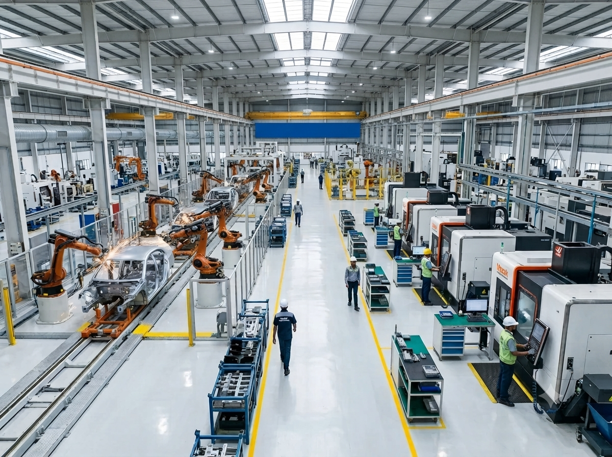 Automotive and Heavy Engineering Manufacturing in Sanand