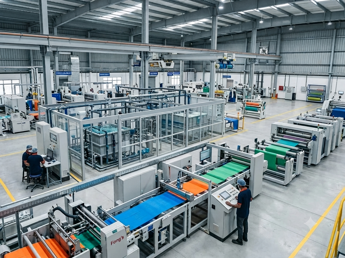 Textiles and Dyeing Mill in Surat Gujarat