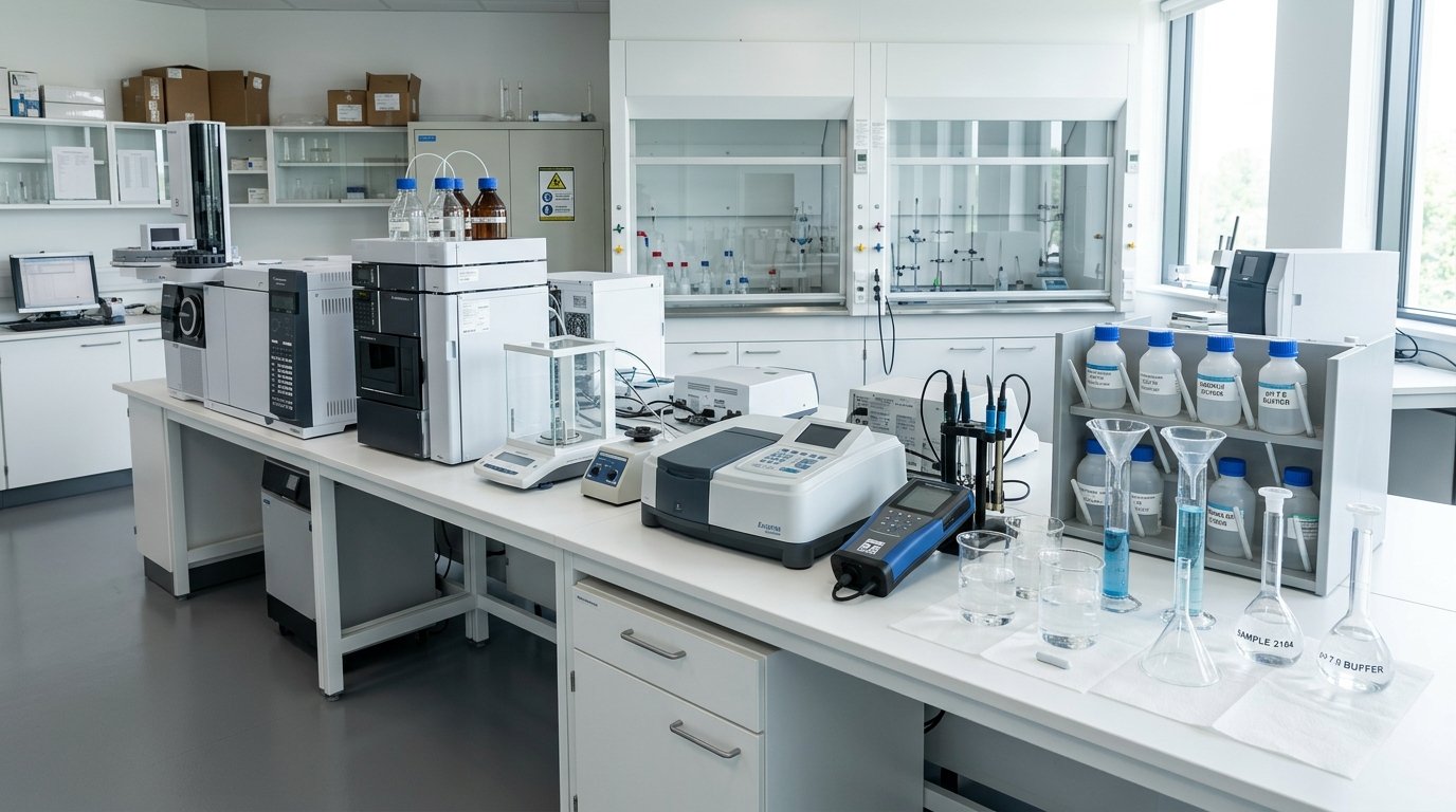 Accredited NABL Environmental Testing Laboratory Instrumentation